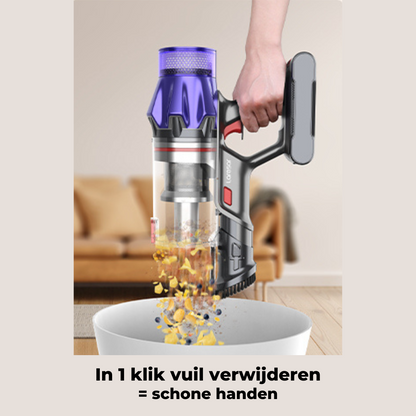 AeroClean V7 - Draadloze Stofzuiger met Kracht en Precisie