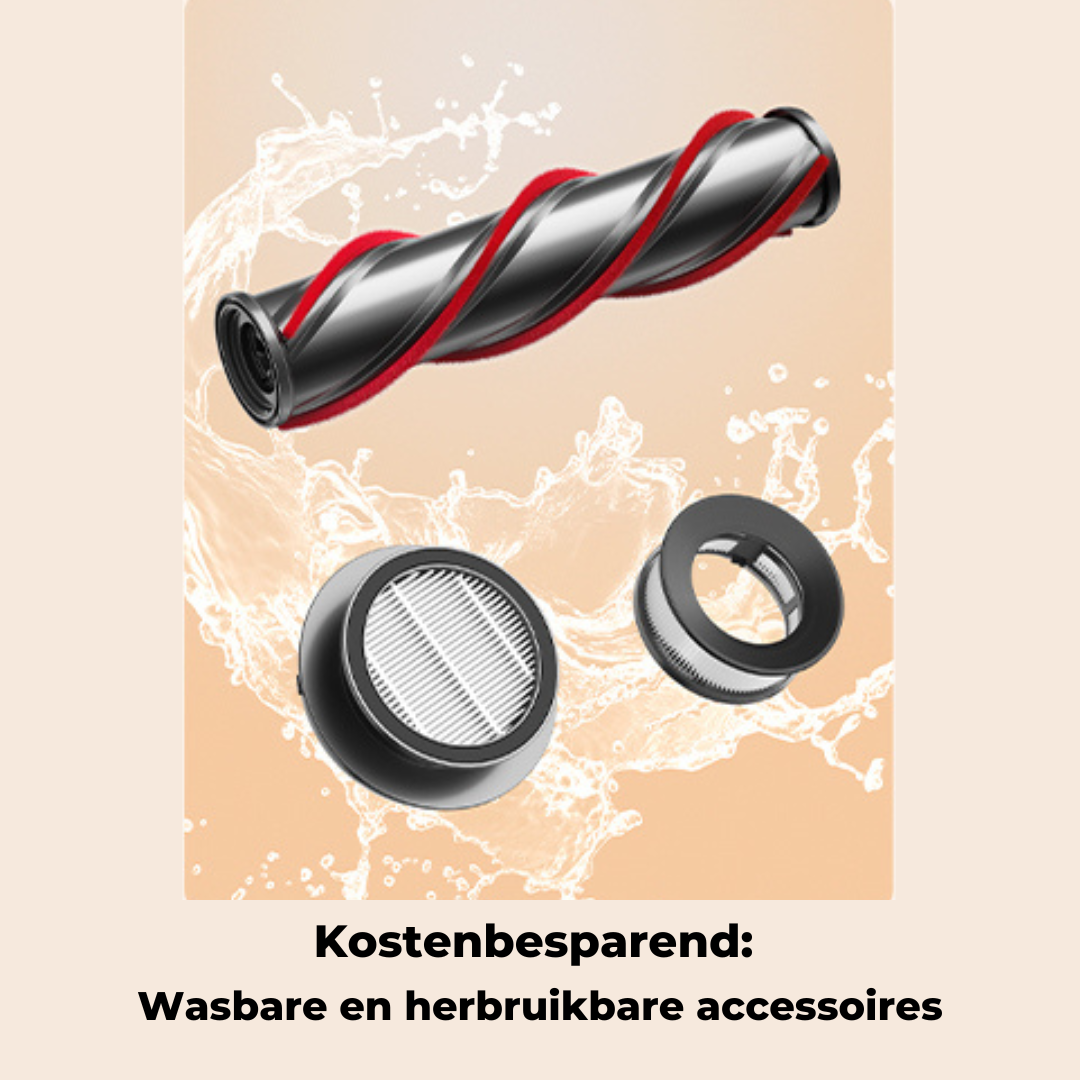 AeroClean V7 - Draadloze Stofzuiger met Kracht en Precisie