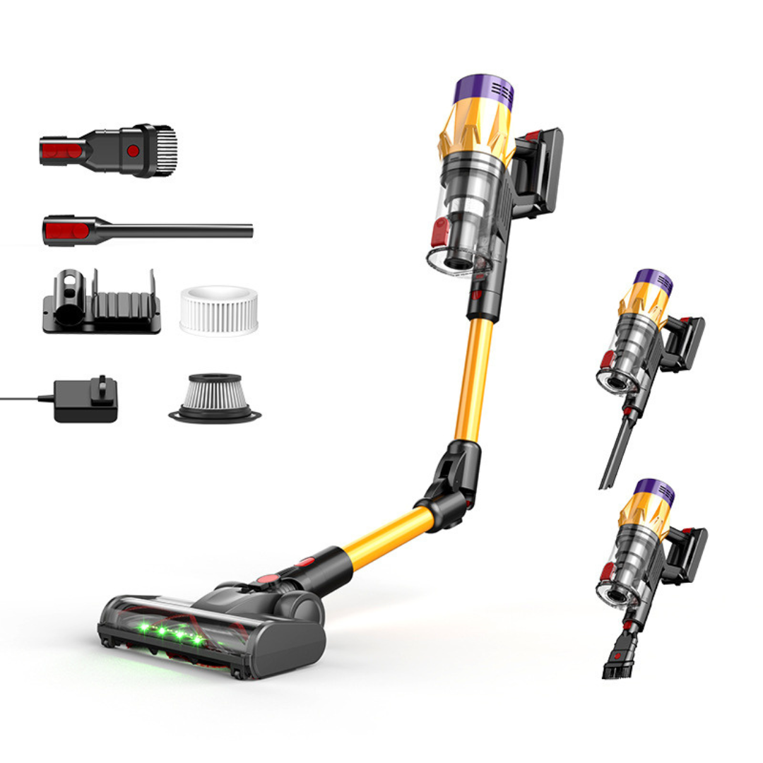 AeroClean V7 - Draadloze Stofzuiger met Kracht en Precisie
