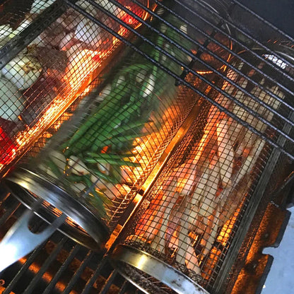 Grillmand voor de BBQ