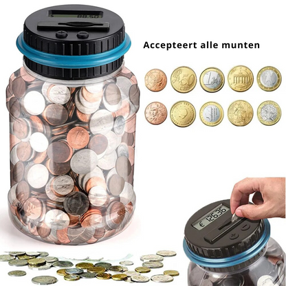 Automatisch Tellende Digitale Spaarpot